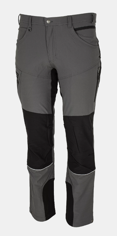 Kalhoty pán. streč. outdoor FOBOS šedá/černá Kalhoty pán. streč. outdoor FOBOS šedá/černá